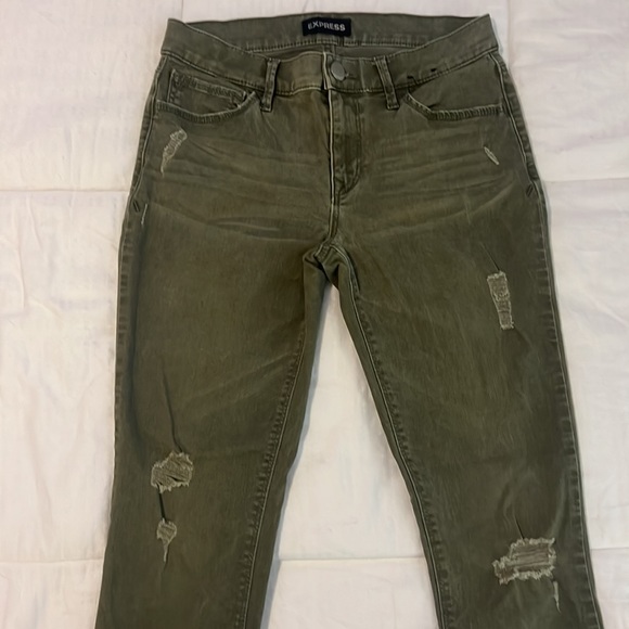 Express Ankle Legging mid rise size 4R - Picture 2 of 4